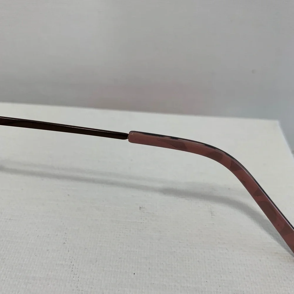 New copper and pink aviator sunglasses